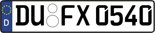 DU-FX0540