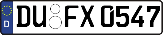 DU-FX0547