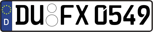 DU-FX0549