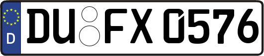 DU-FX0576