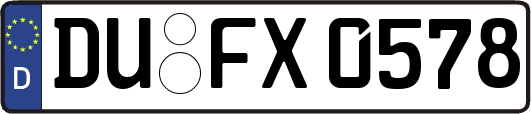 DU-FX0578