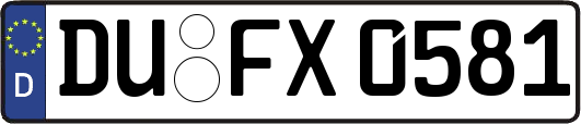 DU-FX0581