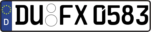 DU-FX0583