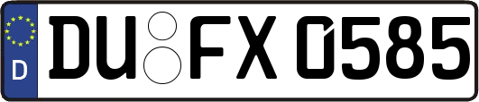DU-FX0585