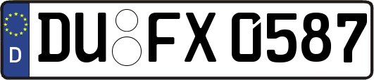 DU-FX0587