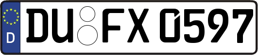 DU-FX0597