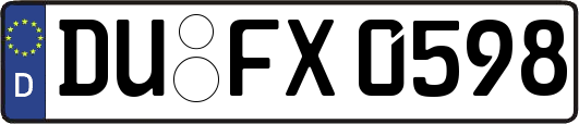 DU-FX0598