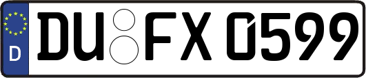 DU-FX0599
