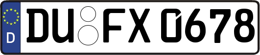 DU-FX0678