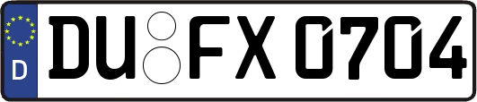 DU-FX0704