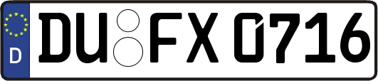 DU-FX0716