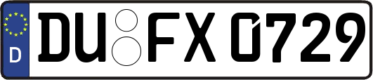 DU-FX0729