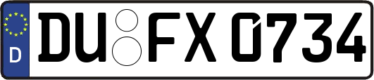 DU-FX0734