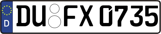 DU-FX0735