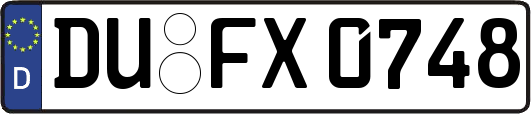 DU-FX0748