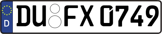 DU-FX0749