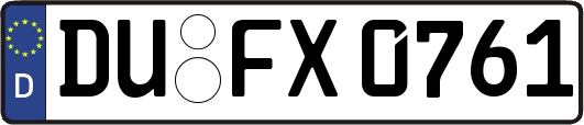 DU-FX0761