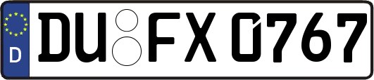 DU-FX0767