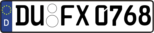 DU-FX0768