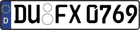 DU-FX0769