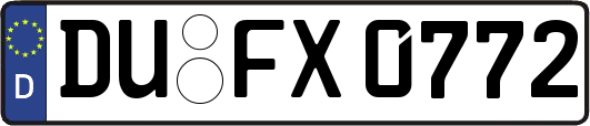 DU-FX0772