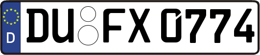 DU-FX0774
