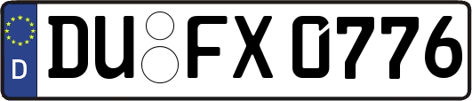 DU-FX0776