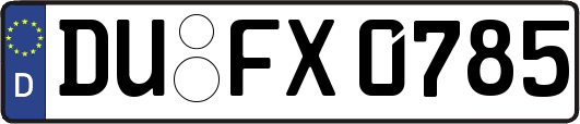 DU-FX0785