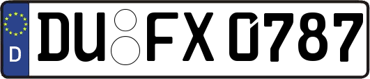 DU-FX0787