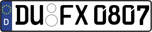 DU-FX0807