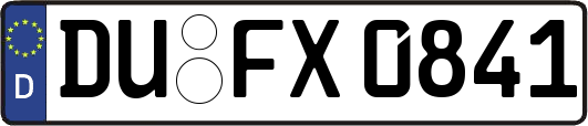 DU-FX0841