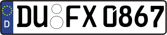 DU-FX0867