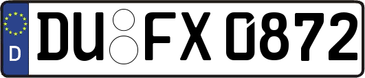 DU-FX0872