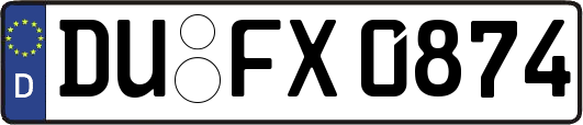 DU-FX0874