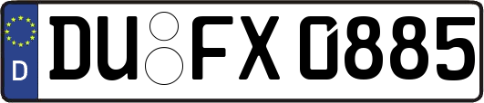 DU-FX0885