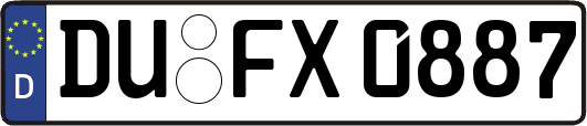 DU-FX0887