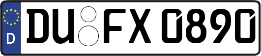 DU-FX0890