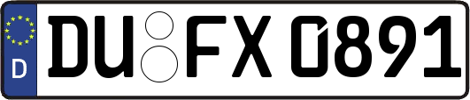 DU-FX0891