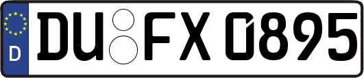 DU-FX0895