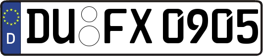 DU-FX0905