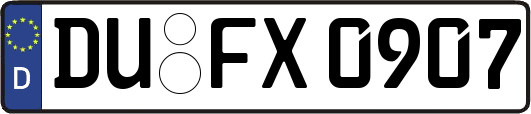 DU-FX0907