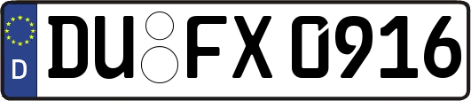 DU-FX0916