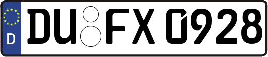 DU-FX0928