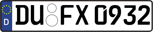 DU-FX0932