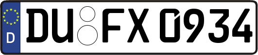 DU-FX0934