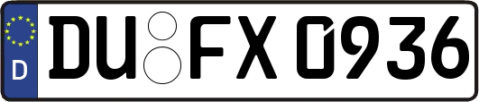 DU-FX0936