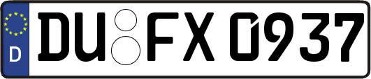 DU-FX0937