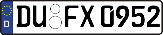 DU-FX0952