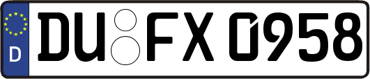 DU-FX0958