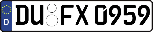 DU-FX0959
